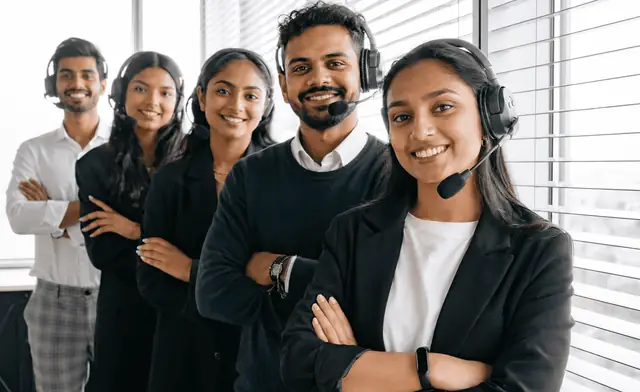 Customer support team