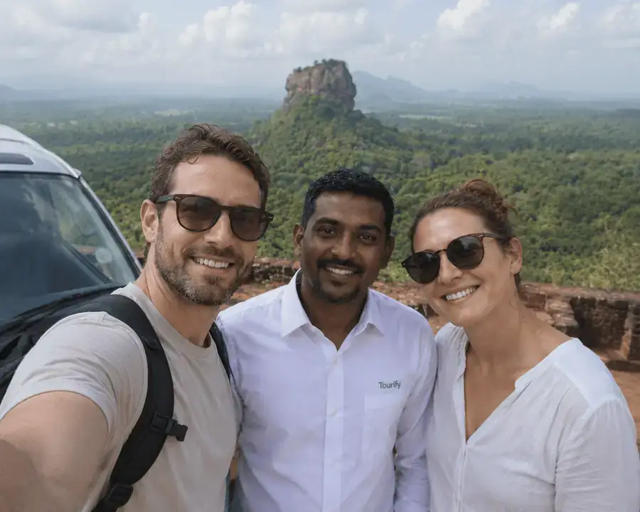 Sofia exploring the Sri Lankan highlands